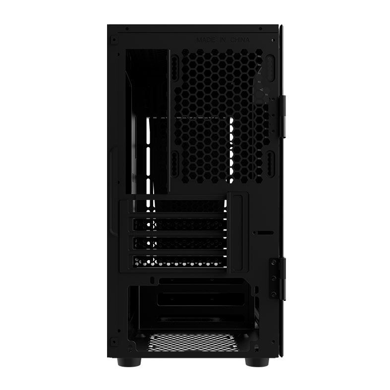 Gabinete Gamer Gamdias Talos E1, Mini-Tower, Lateral de Vidro, Preto, TALOS-E1 S/FANS