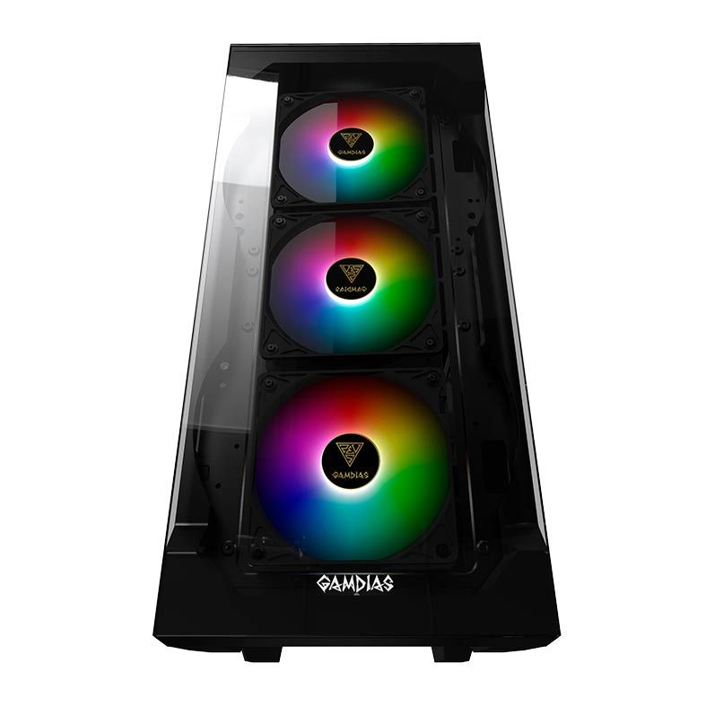 Gabinete Gamer Gamdias Talos E2 Lateral Vidro Temp, TALOS-E2
