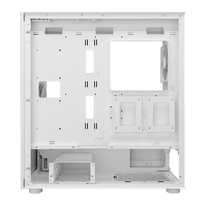 Gabinete Gamer Gamdias Talos E3 Mesh Elite, RGB, Mid-Tower, Lateral De Vidro, Com 3 Fans, Branco, TALOSE3-MESH-ELITEWH