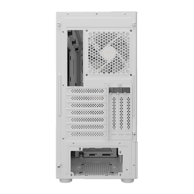 Gabinete Gamer Gamdias Talos E3 Mesh Elite, RGB, Mid-Tower, Lateral De Vidro, Com 3 Fans, Branco, TALOSE3-MESH-ELITEWH