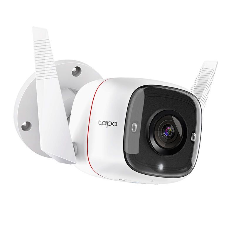 Camera de Monitoramento Tp-Link Tapo TC65, FHD, Wi-Fi, Branca, TAPO-TC65