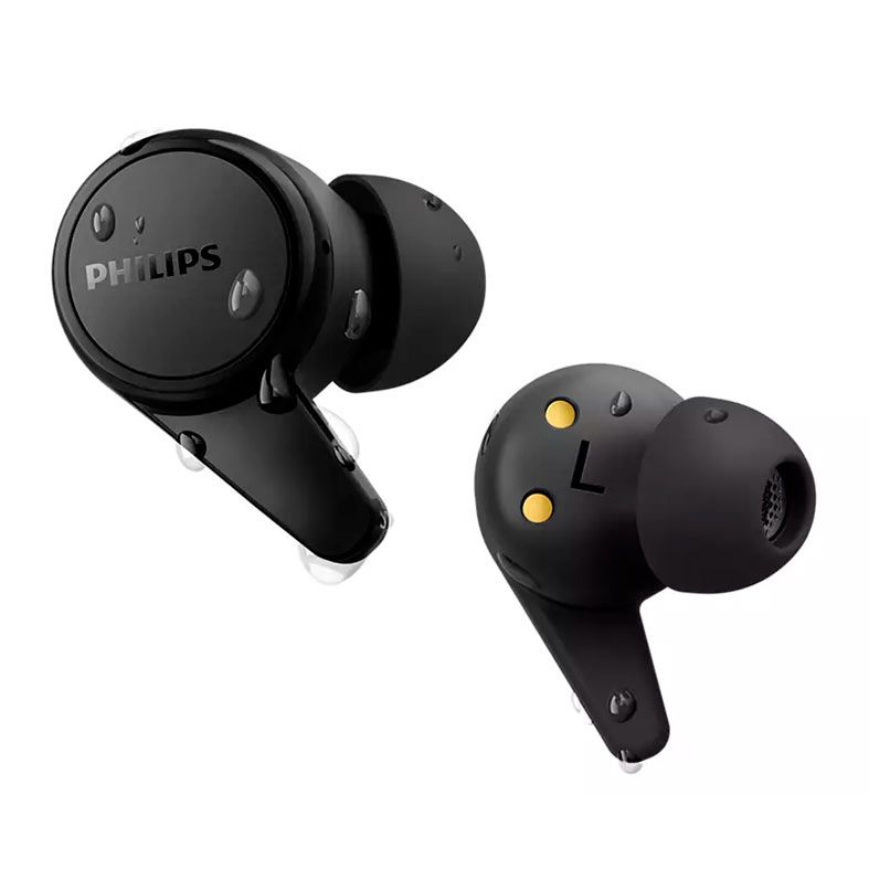 Fone de Ouvido Philips 1000 Series, TWS, Bluetooth, Preto, TAT1207BK/00