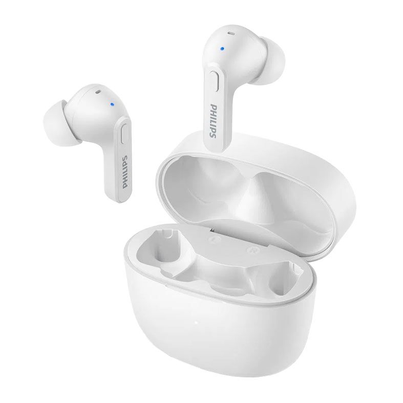 Fone de Ouvido Philips TAT2206, Bluetooth, Branco, TAT2206WT