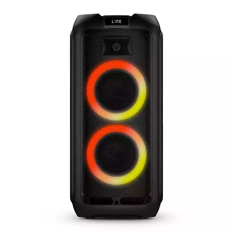 Caixa de Som Philips Party Speaker, Led, 1300W RMS, Bluetooth, Preta, TAX4209
