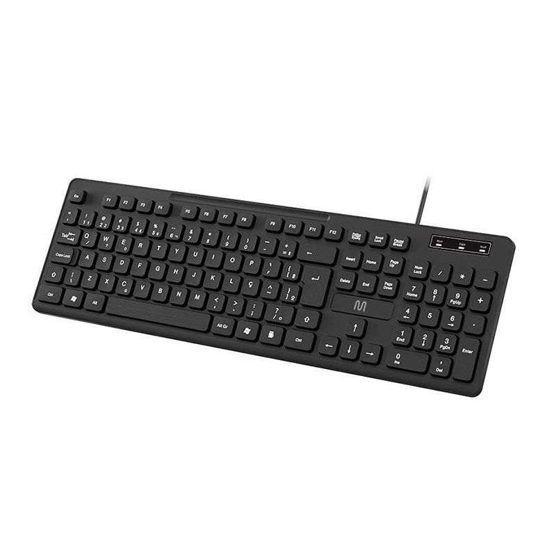 Teclado Multi TF400, USB, Preto, TC144