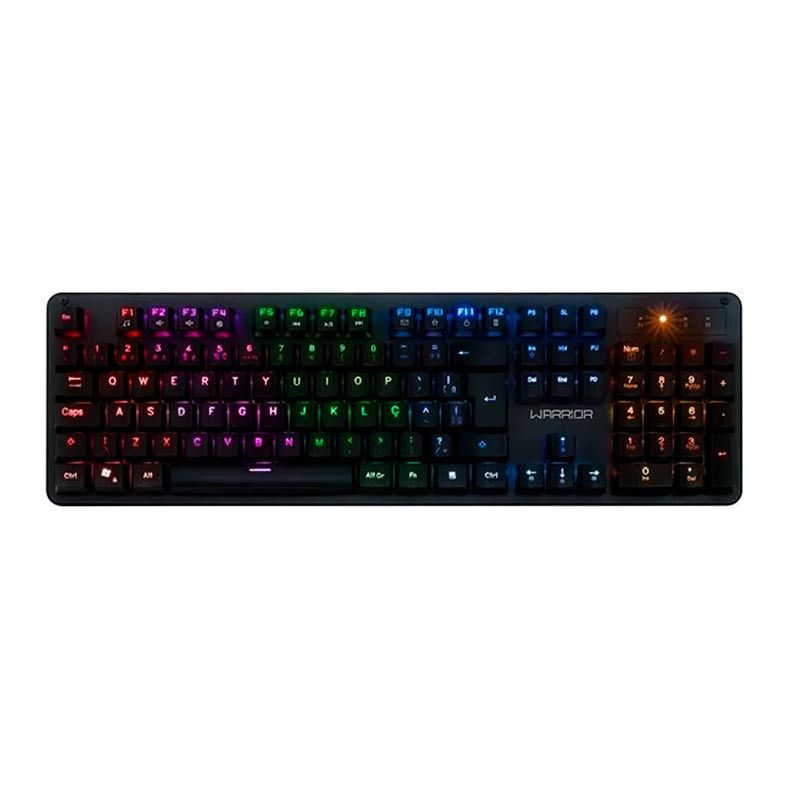 Teclado Gamer Multi Warrior Dunky Mecanico Rainbow, TC248