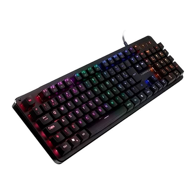 Teclado Gamer Multi Warrior Dunky Mecanico Rainbow, TC248