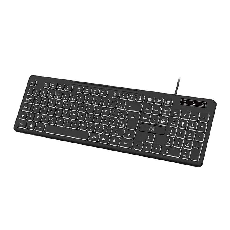 Teclado Multi TM700, Led, ABNT2, USB, TC268