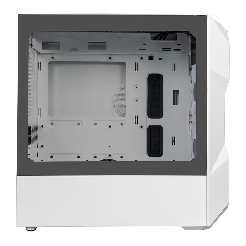 Gabinete Cooler Master Masterbox TD300 Mesh, ARGB, Mini-Tower, Lateral de Vidro, Branco, TD300-WGNN-S00
