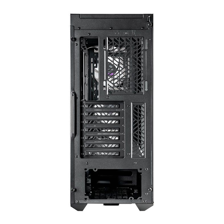 Gabinete Cooler Master Masterbox Td Mesh V Argb Lateral De Vidro Com Fans Preto