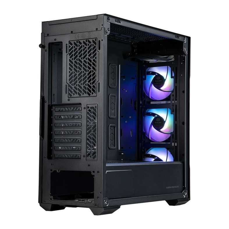 Gabinete Cooler Master Masterbox TD500 Mesh V2, ARGB, Lateral de Vidro, Com 3 Fans, Preto, TD500V2-KGNN-S00