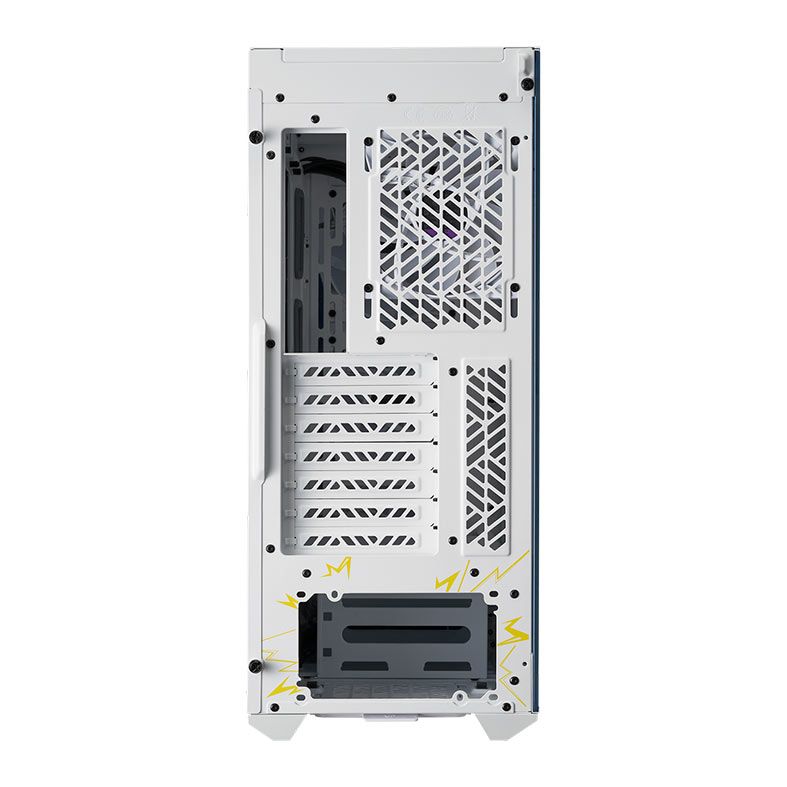 Gabinete Gamer Cooler Master TD500 Mesh V2 Street Fighter 6 Chun-Li, ARGB, Mid-Tower, Lateral de Vidro, Com 3 Fans, Branco, TD500V2-WGNN-SCL