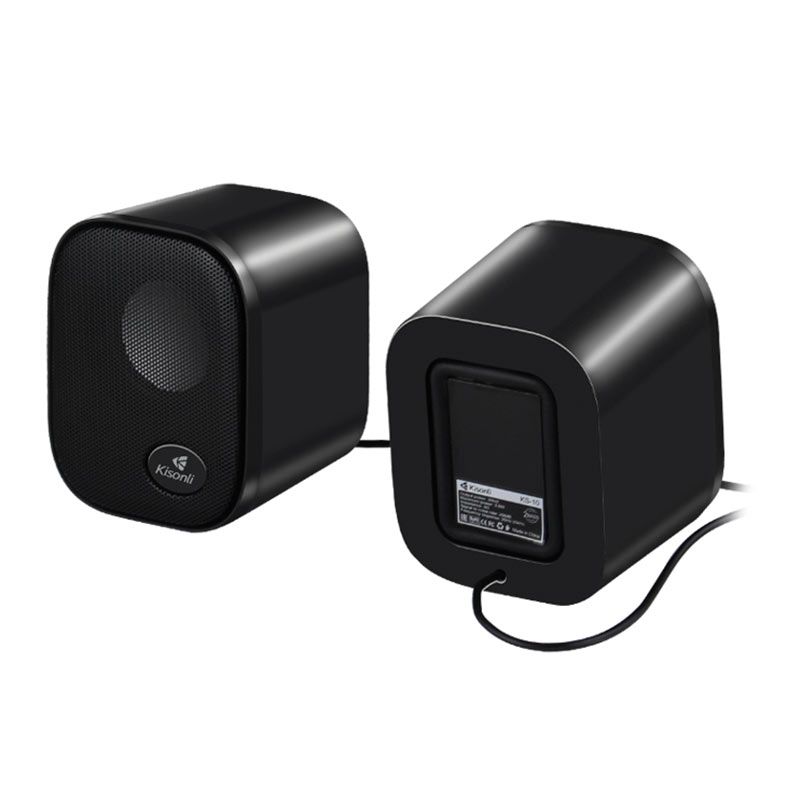 Caixa de Som Kisonli ThunderWave KS10, 6W, USB, Preto, TDW-KS10-BL20
