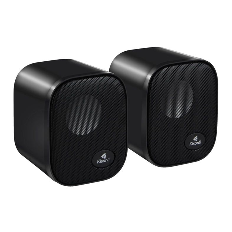 Caixa de Som Kisonli ThunderWave KS10, 6W, USB, Preto, TDW-KS10-BL20