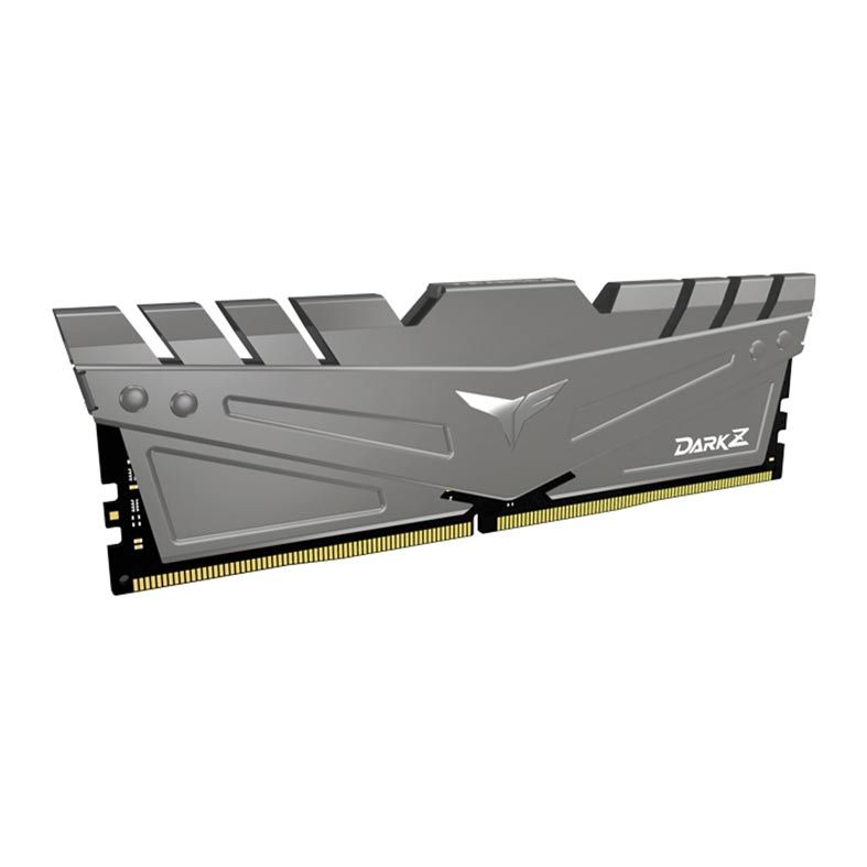 Memoria Team Group T-Force Dark Z 16GB (2x8) DDR4 2666MHz Cinza, TDZGD416G2666HC16CDC01
