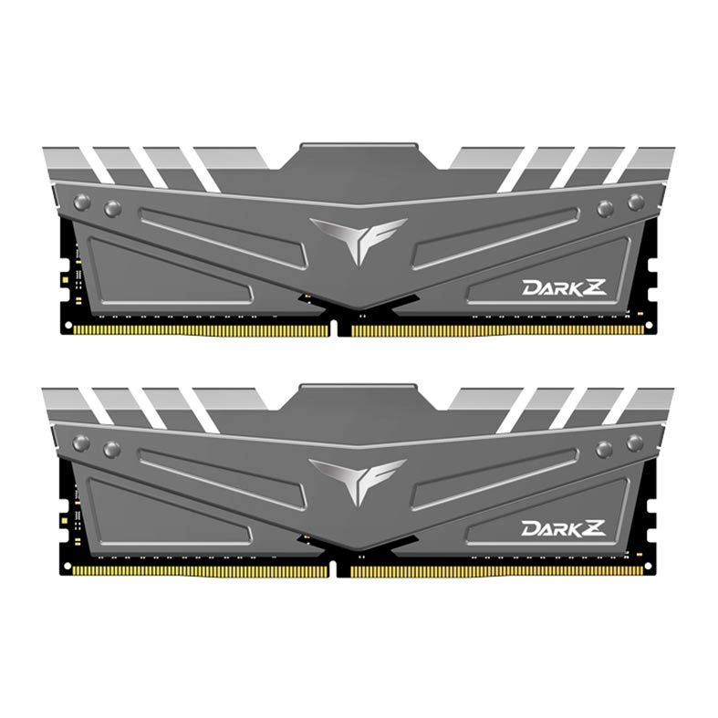 Memoria Team Group T-Force Dark Z 32GB (2x16) DDR4 2666MHz Cinza, TDZGD432G2666HC16CDC01