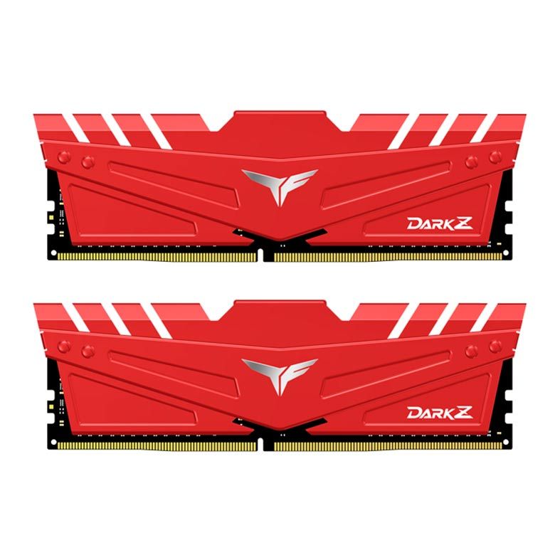 Memoria Team Group T-Force Dark Z 32GB (2x16) DDR4 2666MHz Vermelha, TDZRD432G2666HC16CDC01