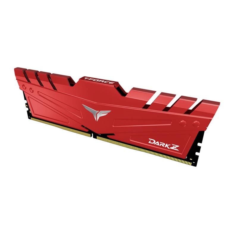 Memoria Team Group T-Force Dark Z 8GB (1x8) DDR4 2666MHz Vermelha, TDZRD48G2666HC16C01