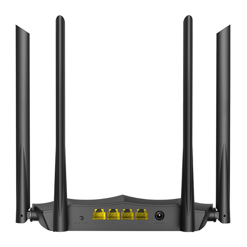 Roteador Tenda AC8, 1167Mbps, Wireless Dual Band, 4 Antenas, Preto, TENDA-AC8