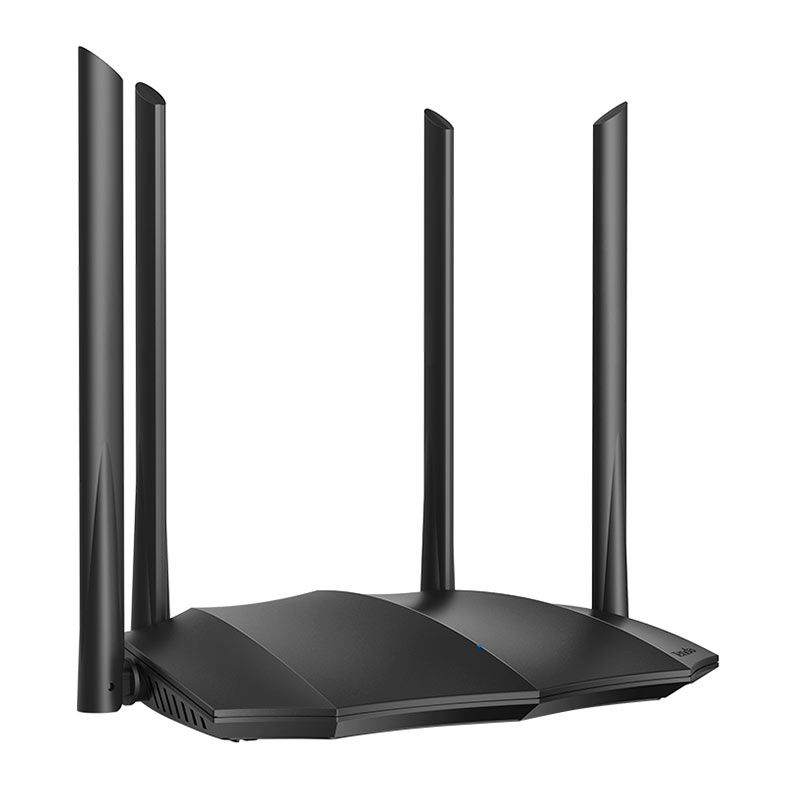 Roteador Tenda AC8, 1167Mbps, Wireless Dual Band, 4 Antenas, Preto, TENDA-AC8