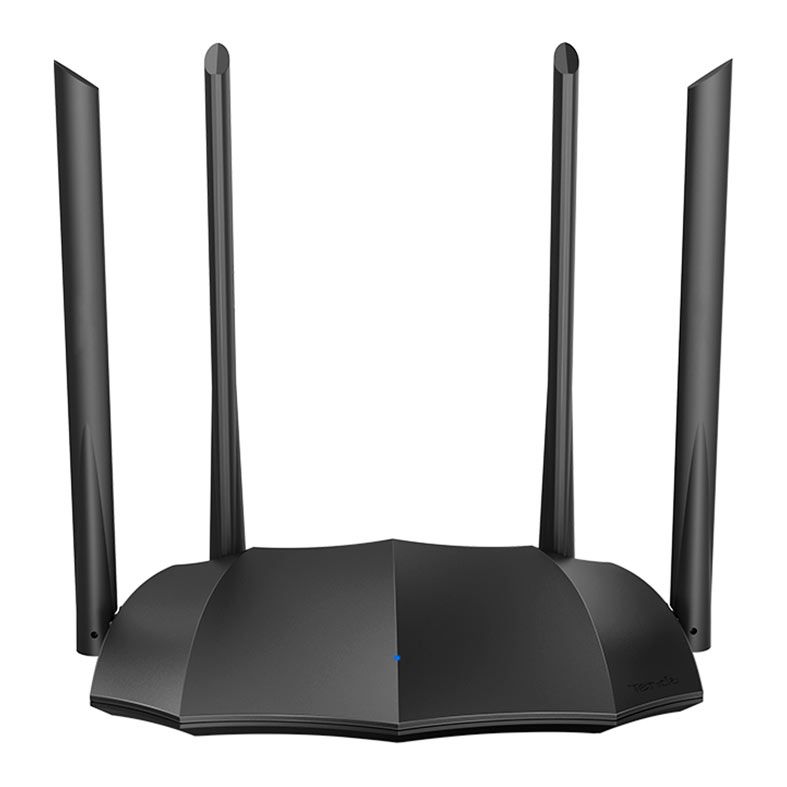 Roteador Tenda AC8, 1167Mbps, Wireless Dual Band, 4 Antenas, Preto, TENDA-AC8