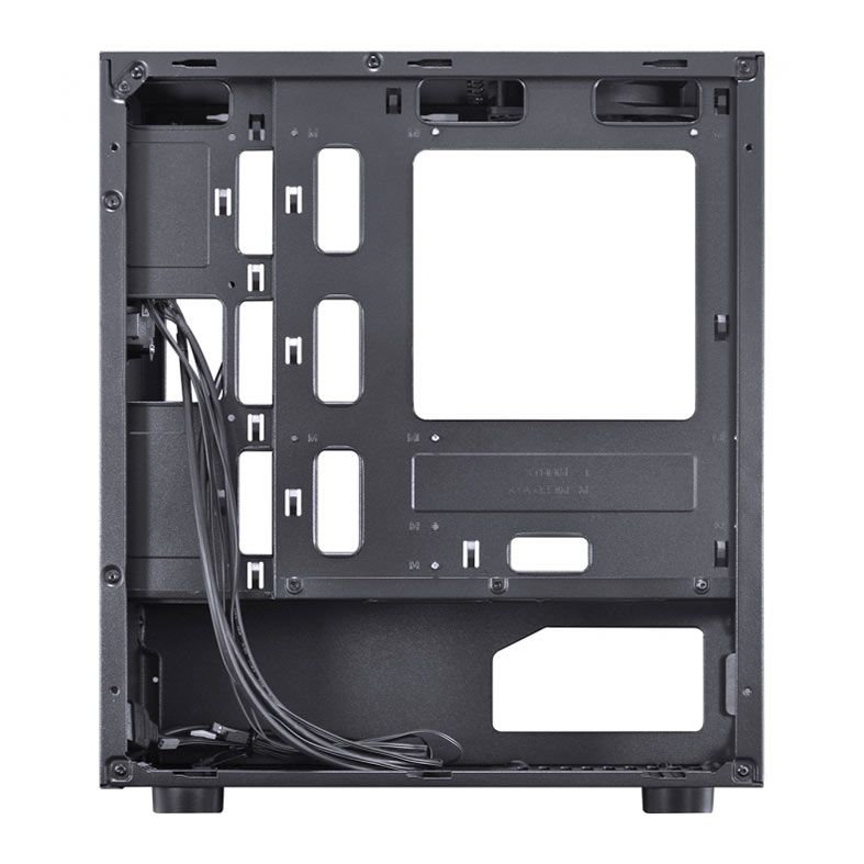 Gabinete Gamer Pcyes Terra, Mid-Tower, Lateral de Acrilico, Com 2 Fans, Preto, TERPT2FCA