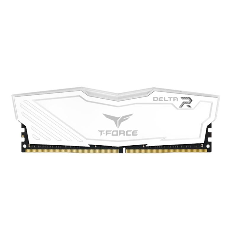 Memoria Team Group T-Force Delta RGB, 16GB (1x16GB), DDR4, 3200Mhz, C16, Branca, TF4D416G3200HC16F01