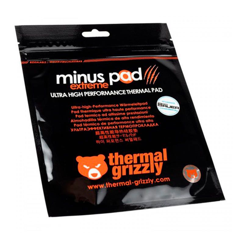 Almofada Termica Thermal Grizzly Minus PAD Extreme, 120x20x1.0mm, TG-MPE-120-20-10-R