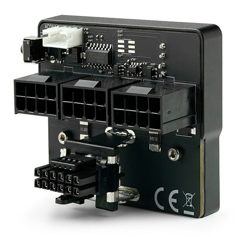 Wireview Thermal Grizzly, 1x12VHPWR Para 3x8Pin PCIe, Normal, TG-WV-P38H1N