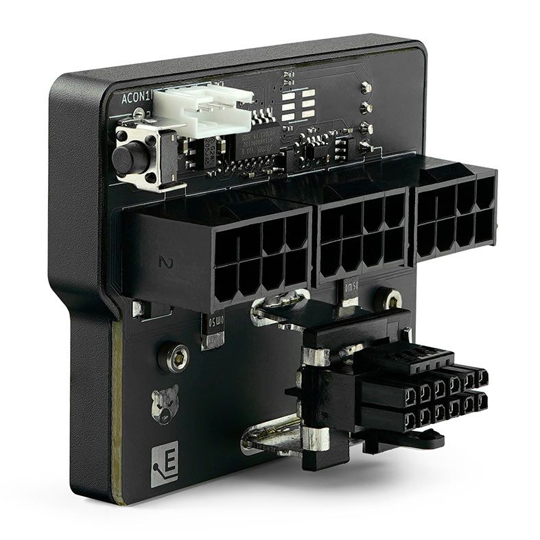 Wireview Thermal Grizzly, 1x12VHPWR Para 3x8Pin PCIe, Normal, TG-WV-P38H1N