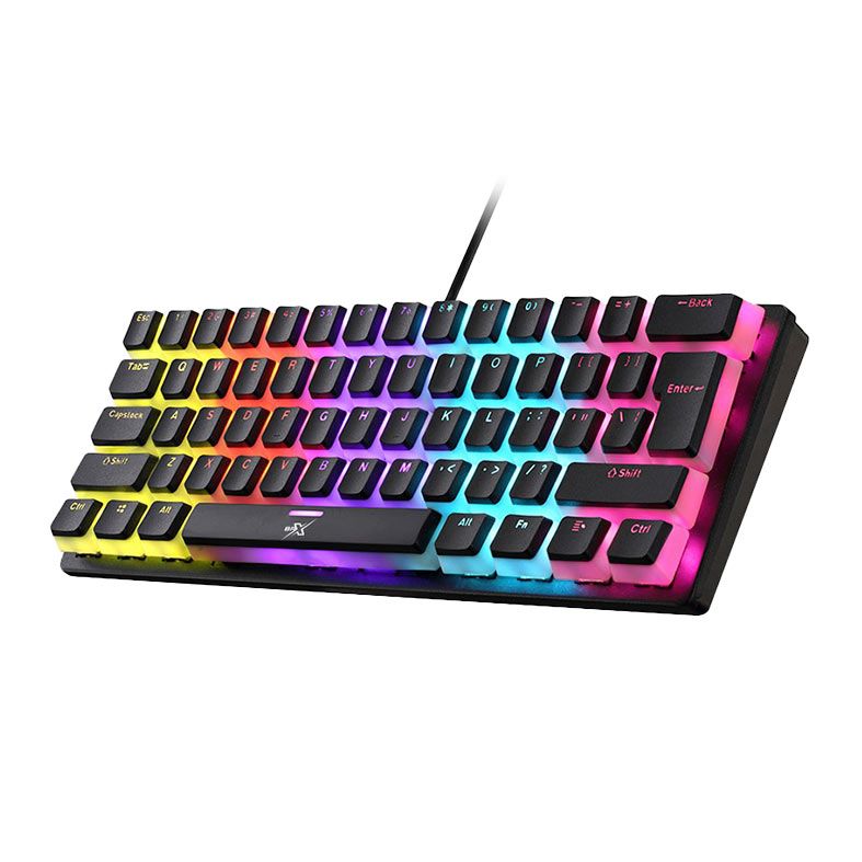 Teclado Mecanico Gamer BRX M403, RGB, ABNT, Switch Azul, Preto, TGBRXRGB-M403