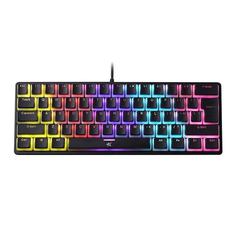 Teclado Mecanico Gamer BRX M403, RGB, ABNT, Switch Azul, Preto, TGBRXRGB-M403
