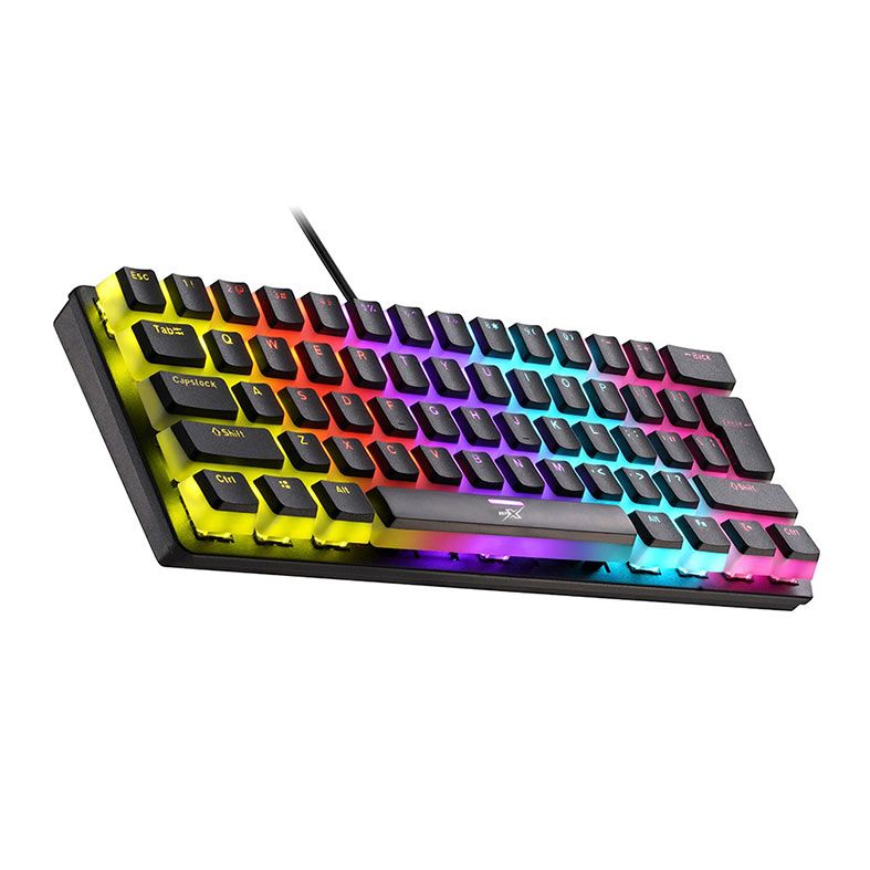 Teclado Mecanico Gamer BRX M403, RGB, ABNT, Switch Azul, Preto, TGBRXRGB-M403