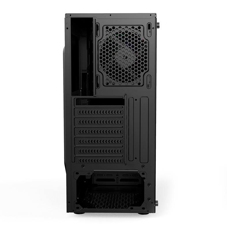 Gabinete Gamer T-Dagger G28B RGB Lateral Acrílico Preto, TGC-G28B