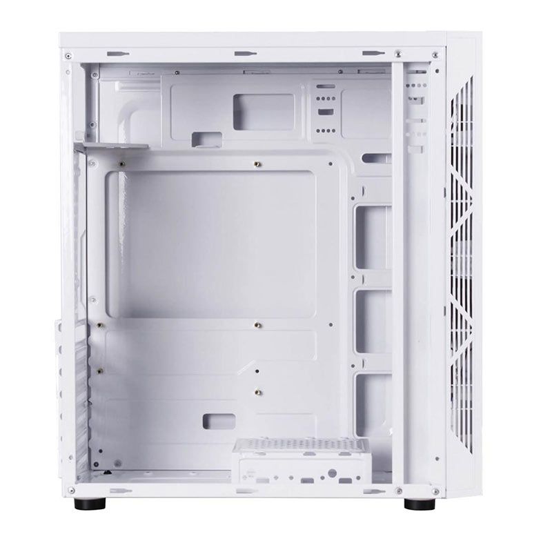 Gabinete Gamer T-Dagger P03W, RGB, Mid Tower, Lateral de Acrilico, Branco, TGC-P03W