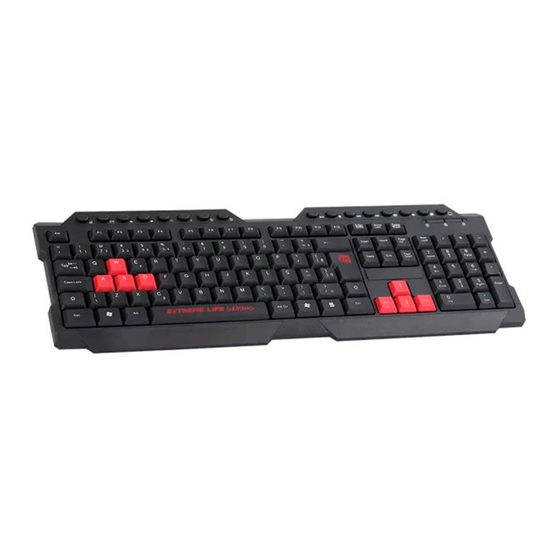 Teclado Gamer ELG DRAGON WAR, ABNT2, Preto e Vermelho, TGDW2