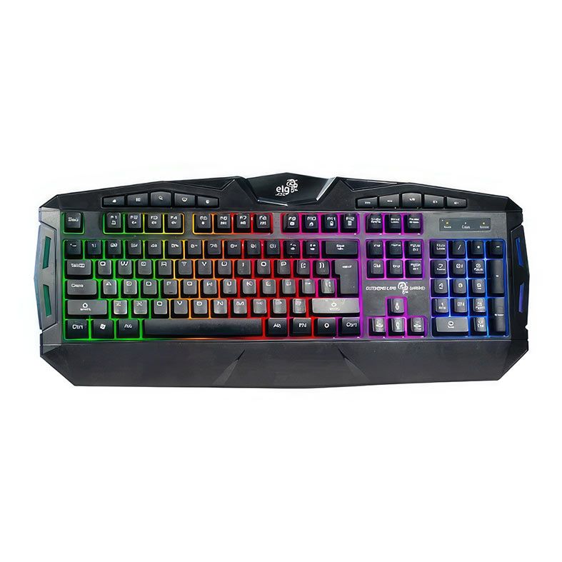 Teclado Gamer ELG ODYSSEY, Led 7 Cores, Preto, TGOD