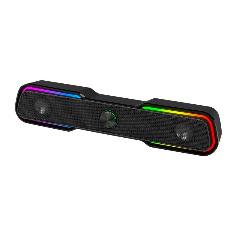 Caixa de Som T-Dagger X-Ray, 10W RMS, RGB, USB, Preto, TGS600