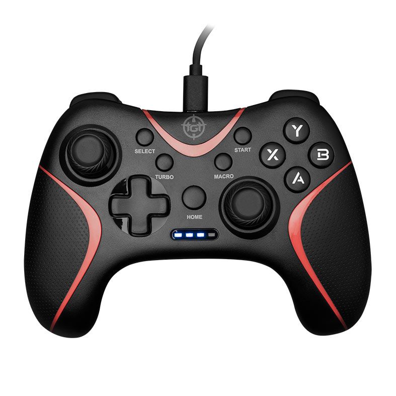 OPENBOX Controle TGT AC130 V2, PC/PS3/Android, Preto, TGT-AC130-BL02