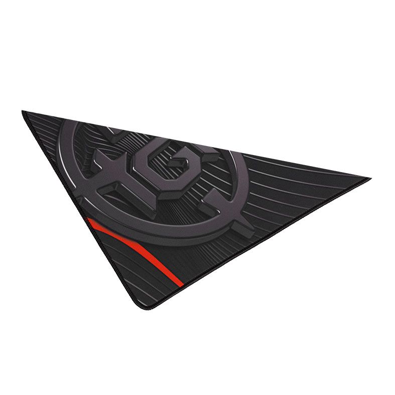 Mousepad Gamer TGT Black Stripes, Grande, 450x400x3mm, TGT-BST-GRB01