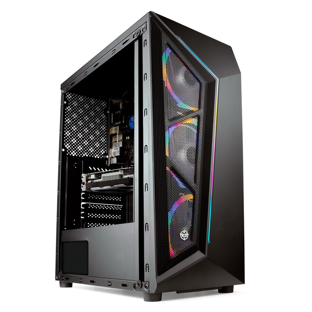 Computador Pichau Gamer Adônis II, Intel I3-10100F, Radeon RX 550