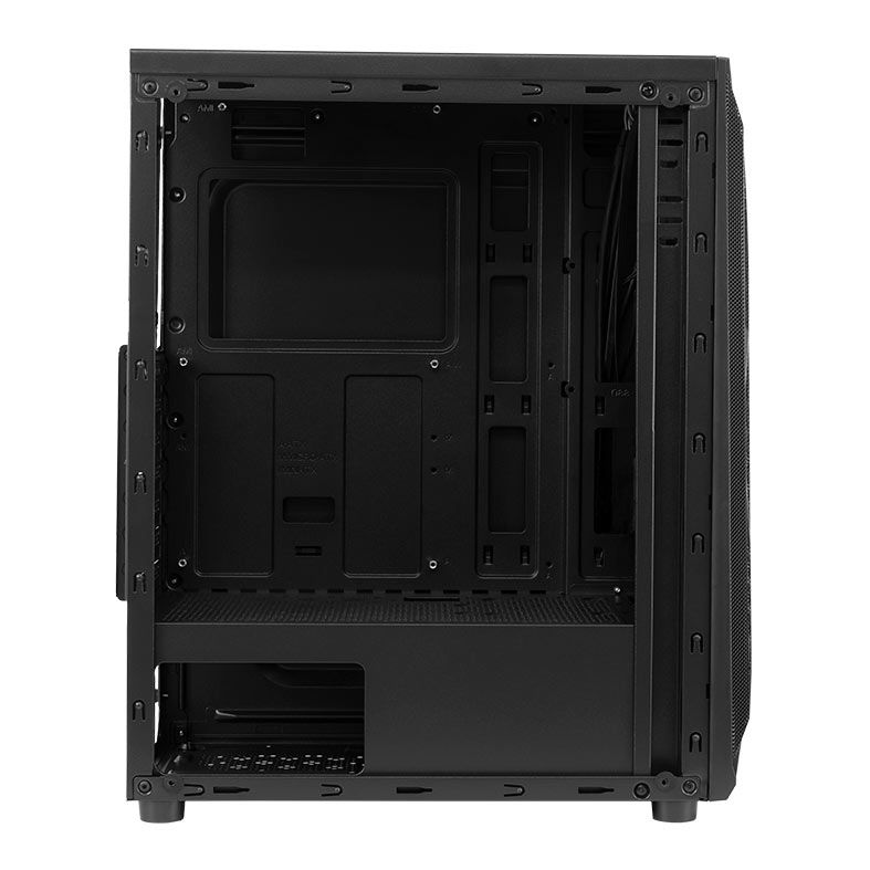 Gabinete Gamer TGT Carbon, RGB, Mid-Tower, Lateral de Vidro, Com 3 Fans, Preto, TGT-CBN-BLK01