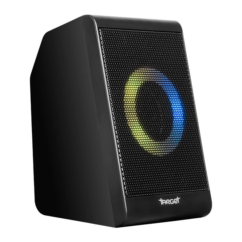 Caixa de Som TGT Eryx V2, RGB, 2x3W RMS, Preto, TGT-ERX-RGB01