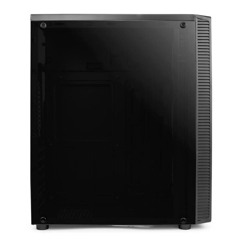 Gabinete Gamer TGT F-22 Lateral De Acrilico Preto, TGT-F22-RGB01