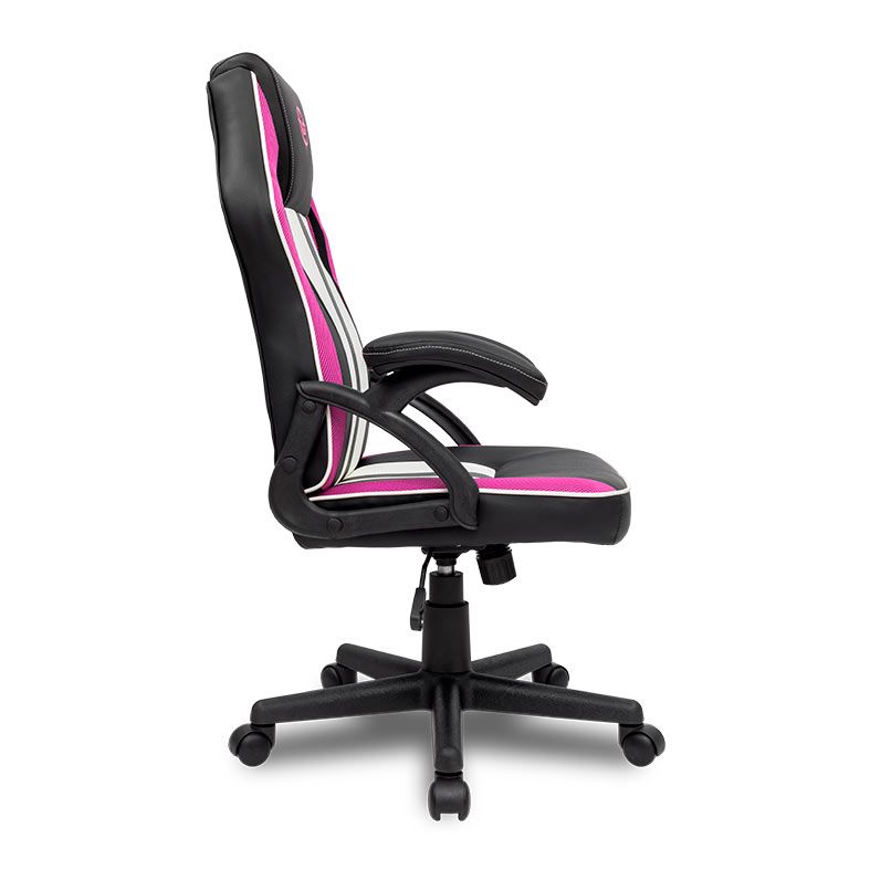 Cadeira Gamer TGT Fury, Preto e Rosa,  TGT-FUR-PINK