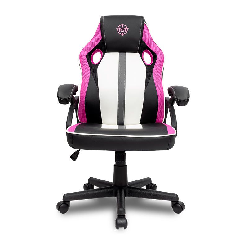 Cadeira Gamer TGT Fury, Preto e Rosa,  TGT-FUR-PINK