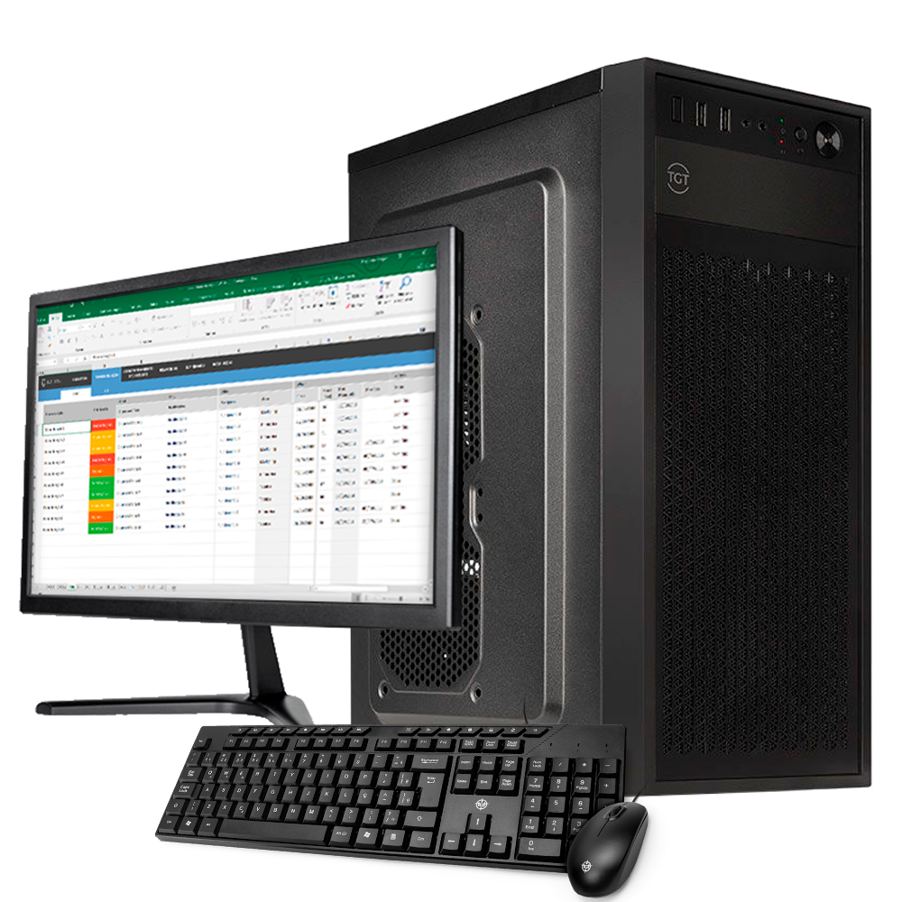 PC Home Mancer HM596, Intel Core I5, 8GB DDR3, SSD 240GB + Monitor