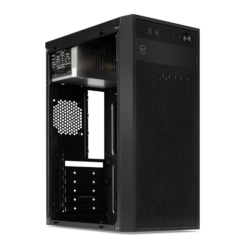 Gabinete TGT H200, Com Fonte 200W, Preto, TGT-H200PSU-BK