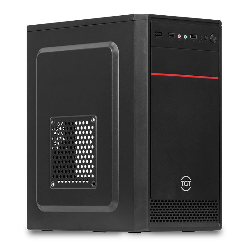 Gabinete TGT Hal, Com Fonte TGT 200W, Preto, TGT-HAL-BL01