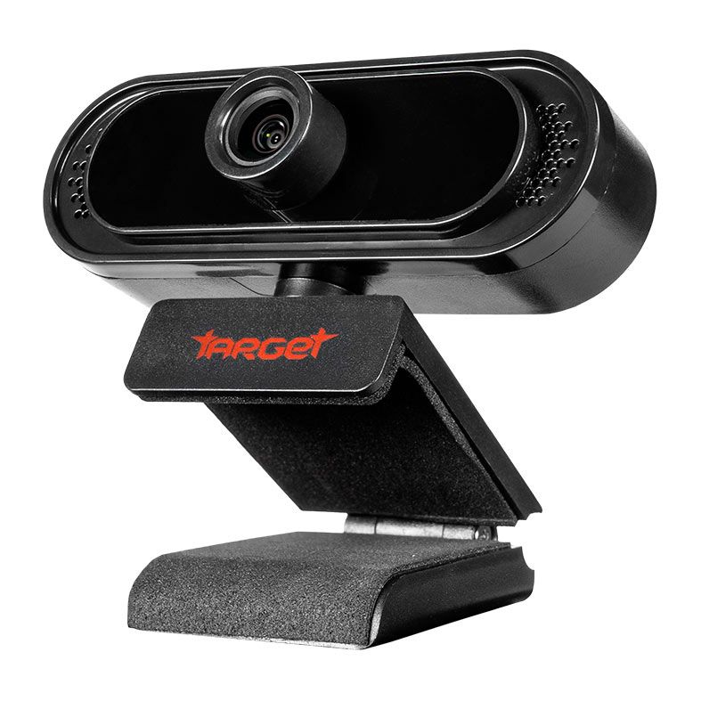 Webcam TGT HMS180, 1080p, USB, Preto, TGT-HMS180-BL01